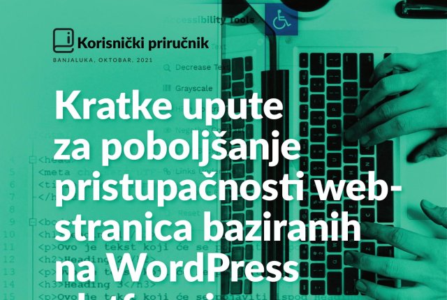 Handbook “Quick Start Guidelines for Improving the Accessibility of WordPress-Based Websites”