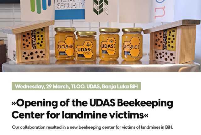 Отварање Центра за пчеларство за жртве мина у Бањалуци